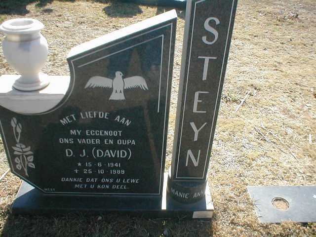 STEYN D.J. 1941-1989