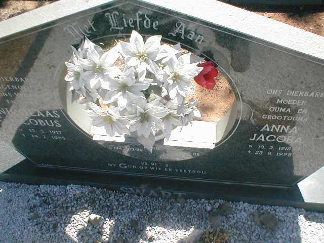 SWART Nicolaas Jacobus 1917-1985 &amp; Anna Jacoba 1918-1998