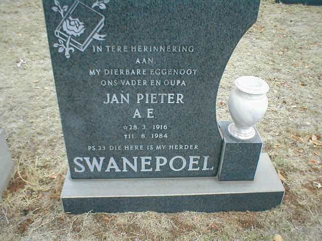 SWANEPOEL Jan Pieter A. E. 1916-1984