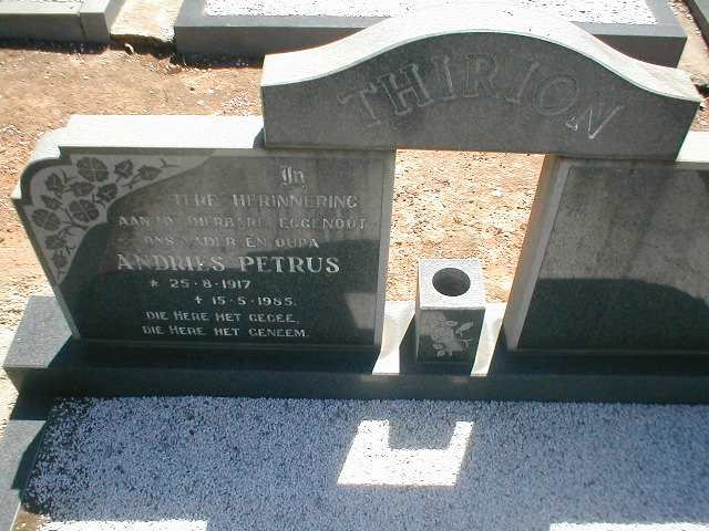 THIRION Andries Petrus 1917-1985