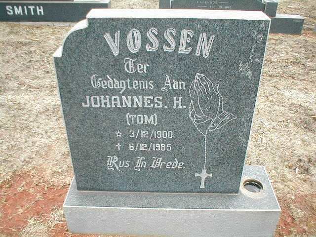 VOSSEN Johannes H. 1900-1985