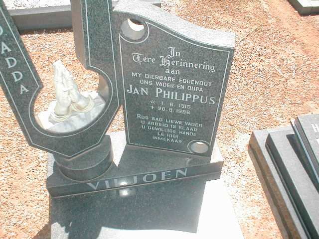 VILJOEN Jan Philippus 1916-1986