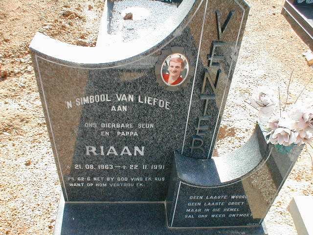 VENTER Riaan 1963-1991
