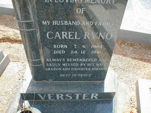 VERSTER Carel Ryno 1964-1991
