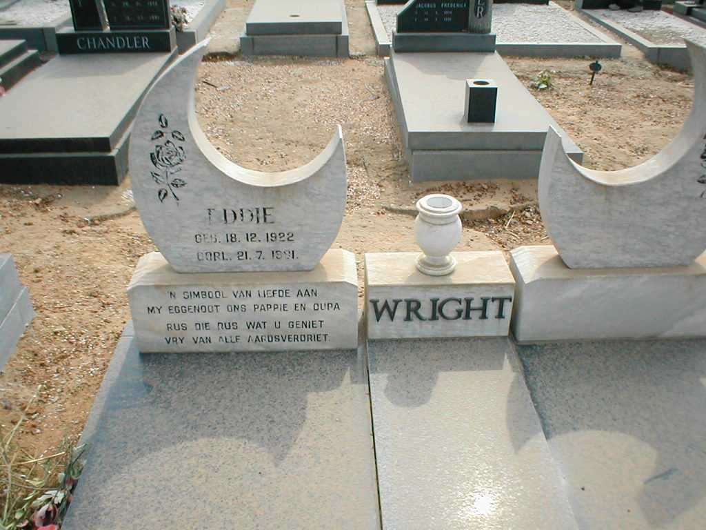 WRIGHT Eddie 1922-1981