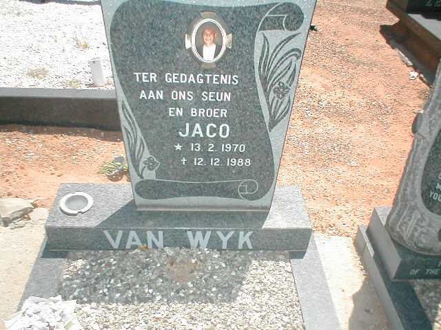 WYK Jaco, van 1970-1988