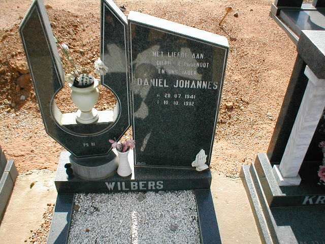 WILBERS Daniel Johannes 1941-1992