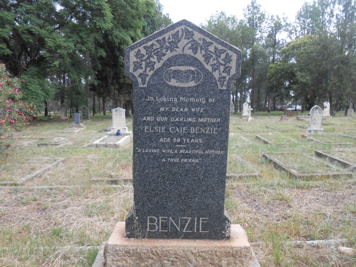 BENZIE  Elsie Caie