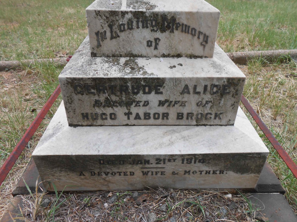 BROCK Gertrude Alice -1914