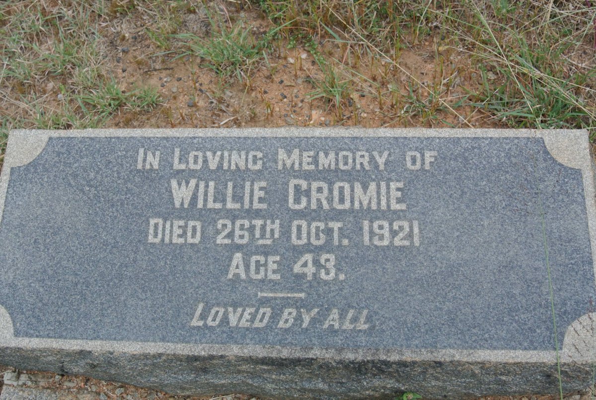 CROMIE Willie -1921