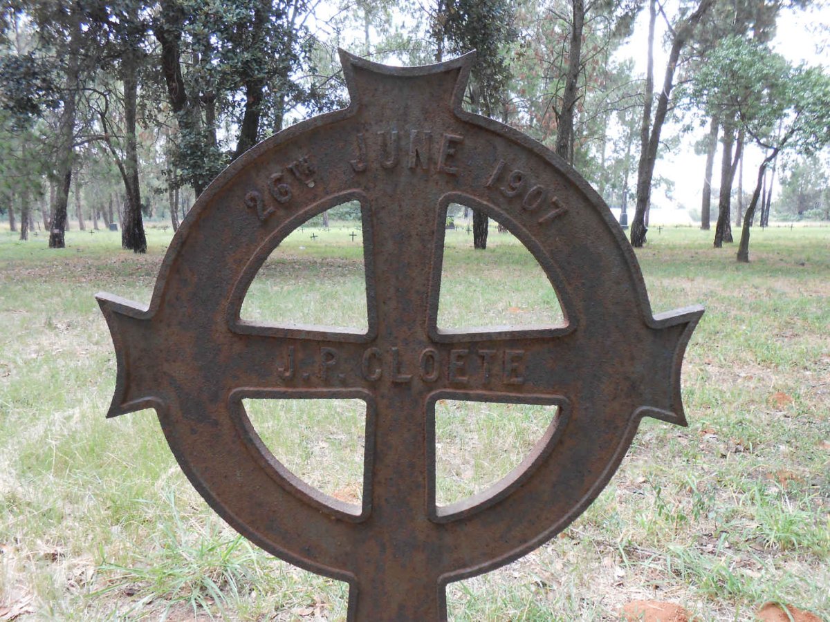 CLOETE J.P. -1907