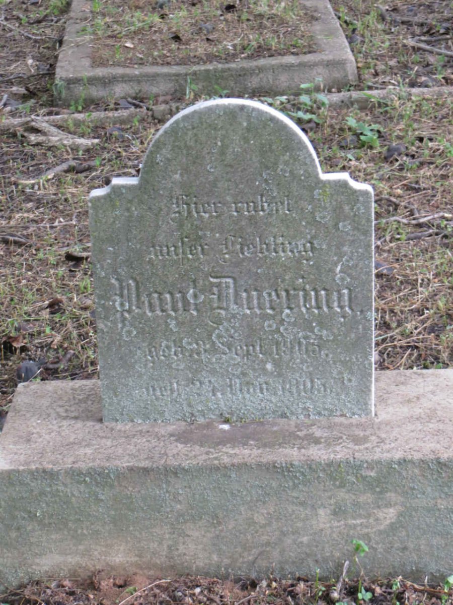 DUERING Paul 1905-1905