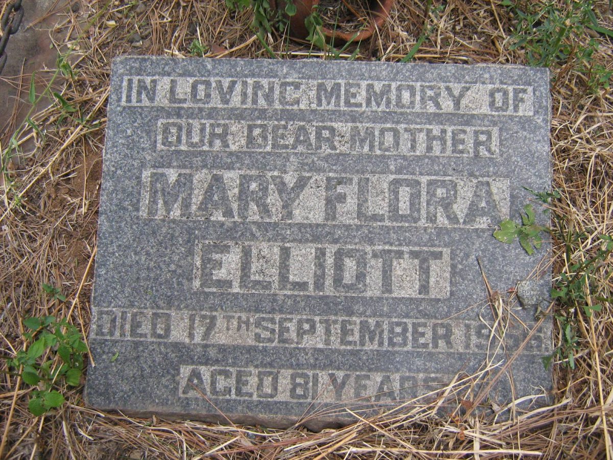 ELLIOTT Mary Flora -1956