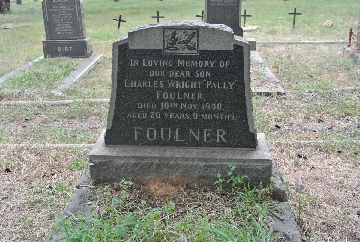 FOULNER Charles Wright -1940