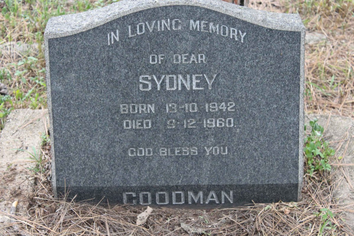 GOODMAN Sydney 1942-1960