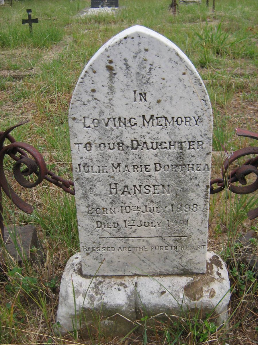 HANSEN Julie Maria Dorthea 1898-1901