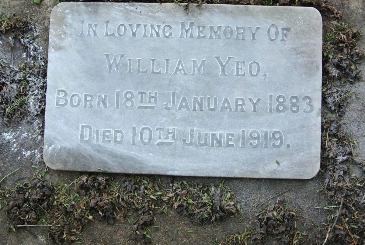 YEO William 1883-1919
