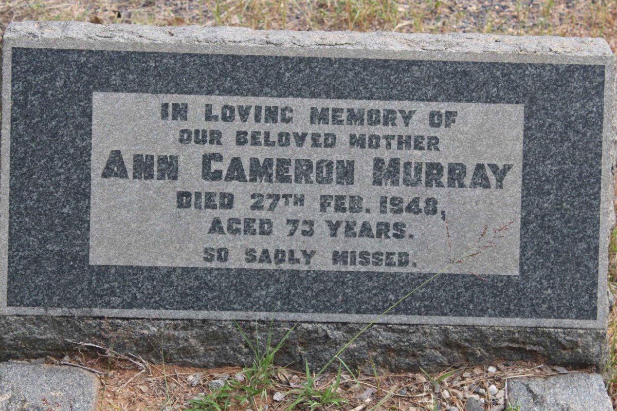 MURRAY Ann Cameron -1948