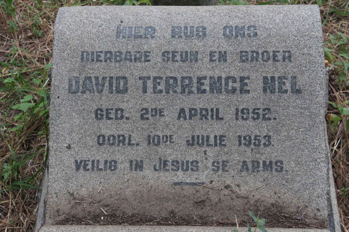 NEL David Terrence 1952-1953