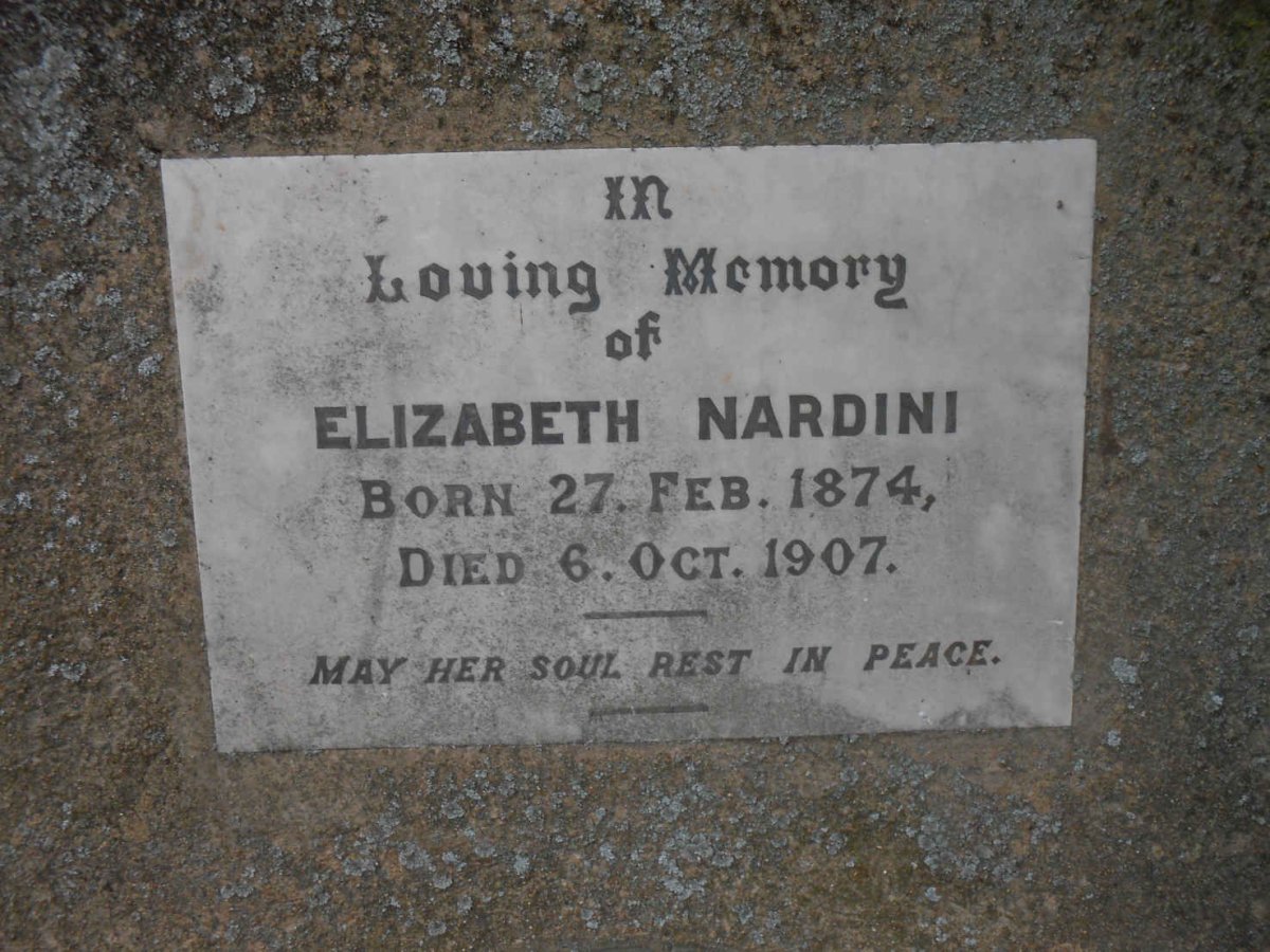 NARDINI Elizabeth 1874-1907