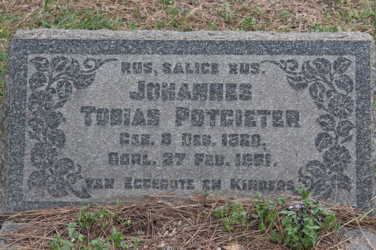 POTGIETER Johannes Tobias 1880-1951