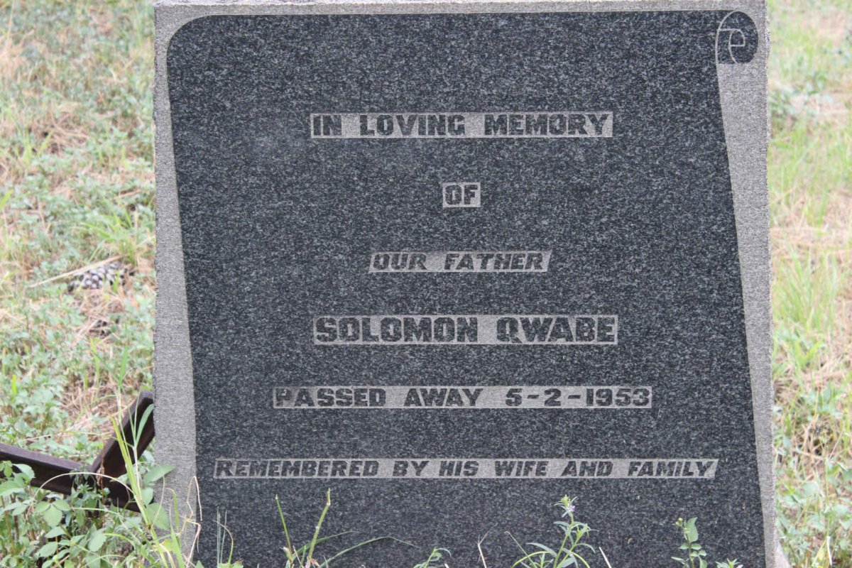 QWABE Solomon -1953