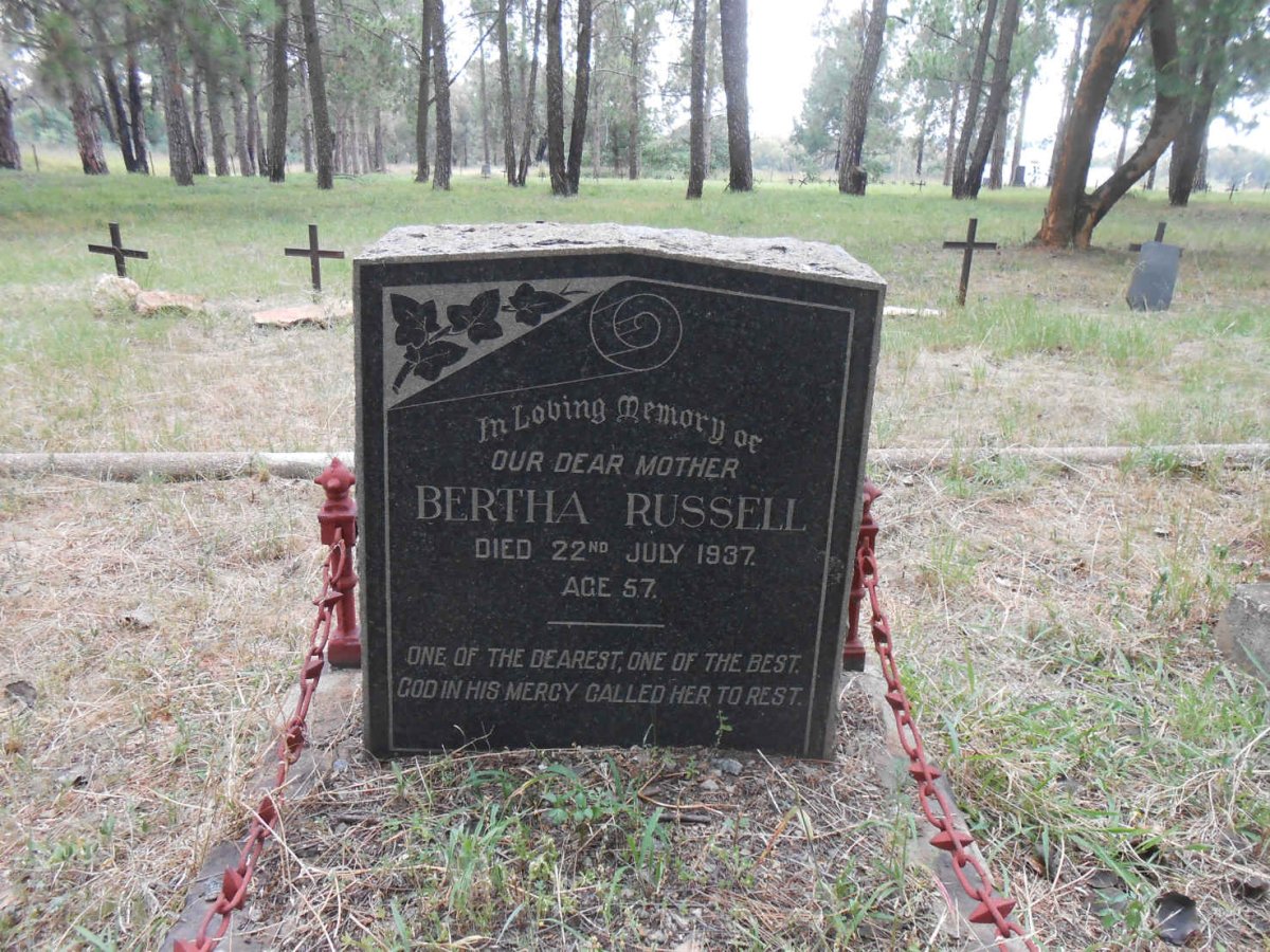 RUSSELL Bertha -1937
