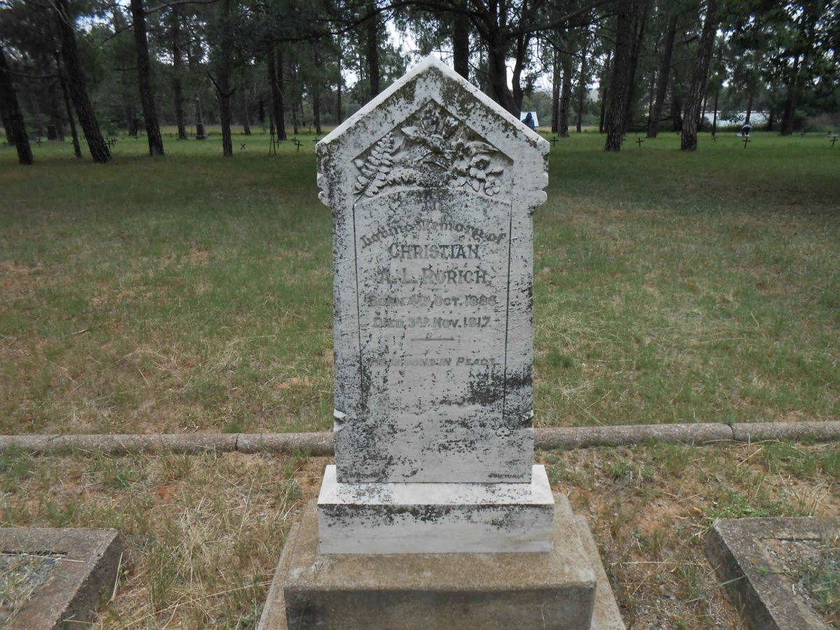 RORICH Christian A.L. 1886-1917