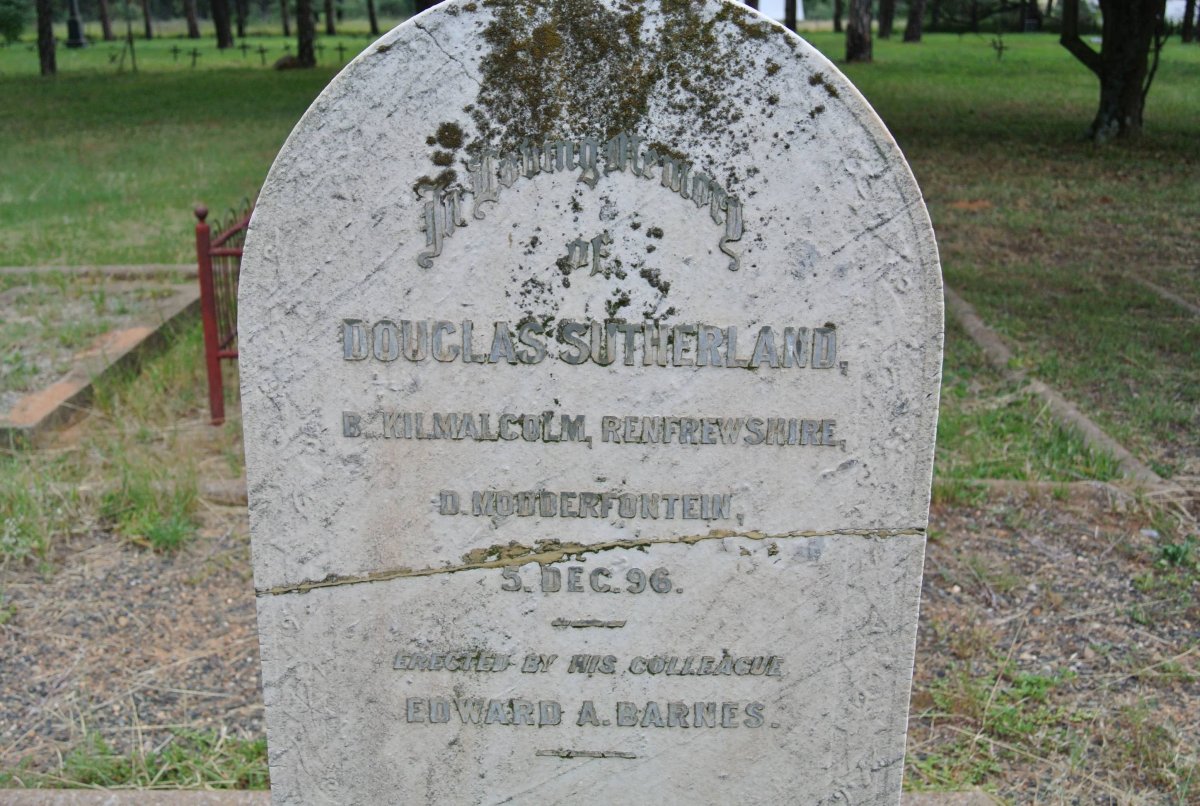 SUTHERLAND Douglas -1896