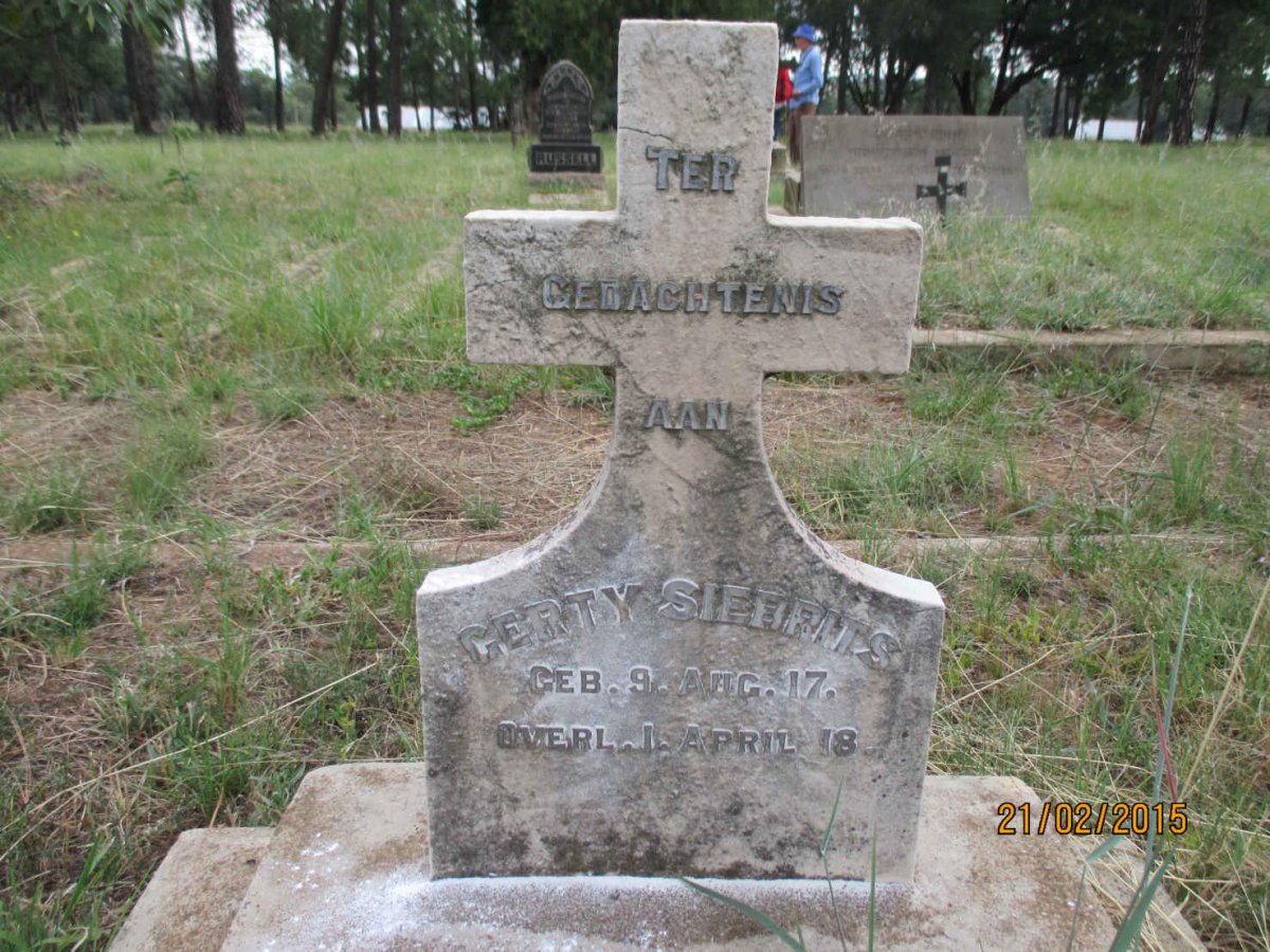 SIEBRITS Gerty 1917-1918