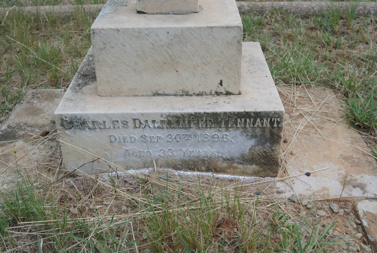 TENNANT Charles Dalrymple -1896