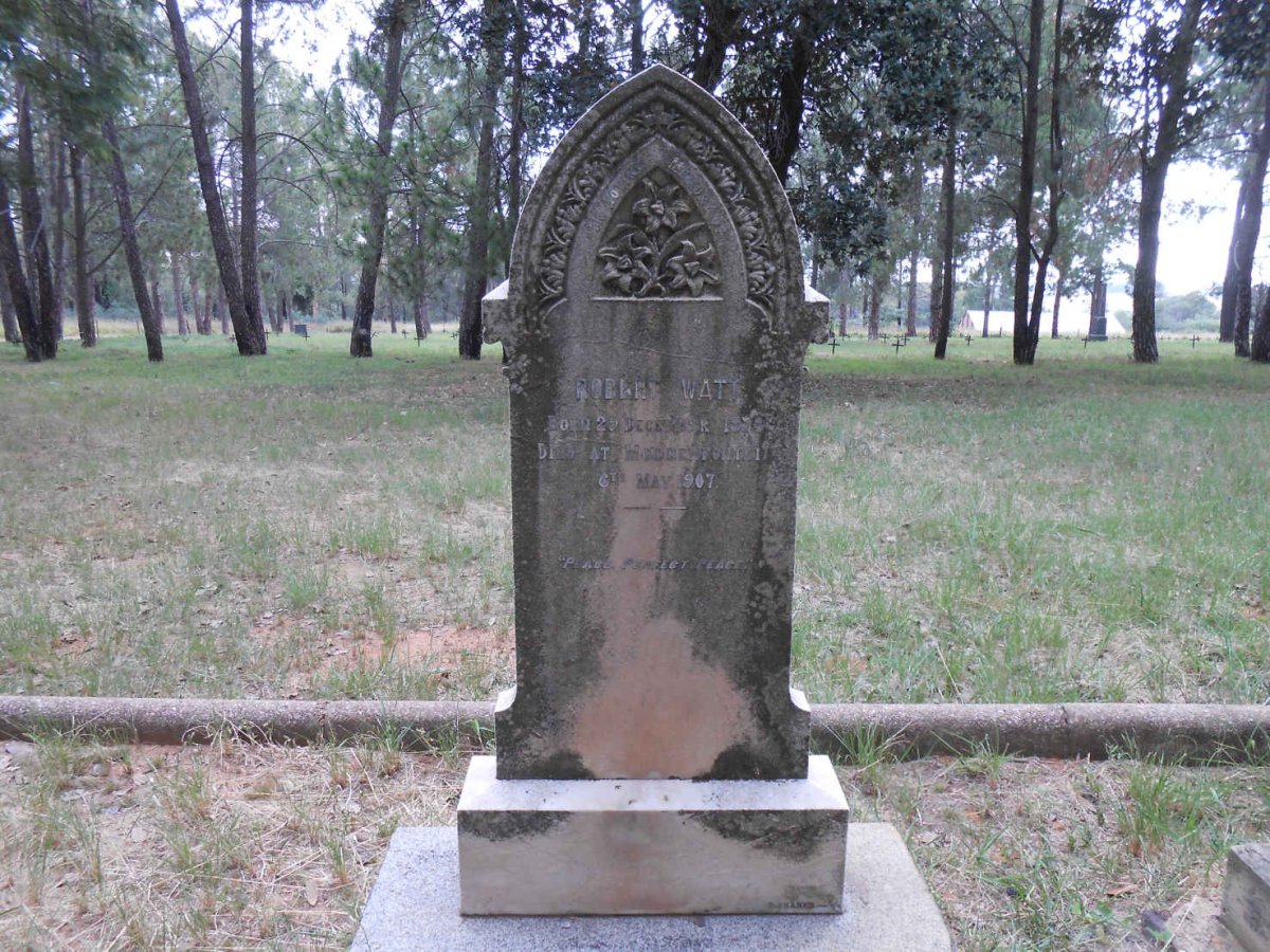 WATT Robert 1873-1907