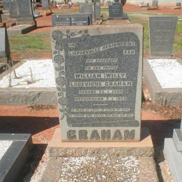 GRAHAM William Lodevicus 1928-1958