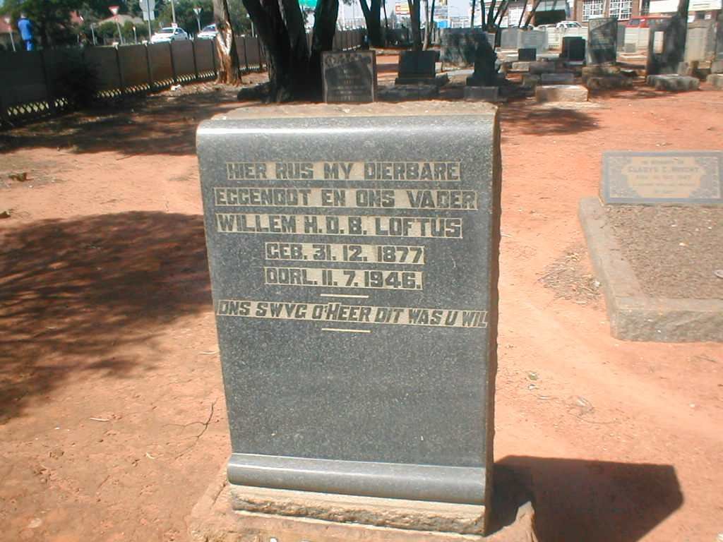 LOFTUS Willem H.D.B. 1877-1946