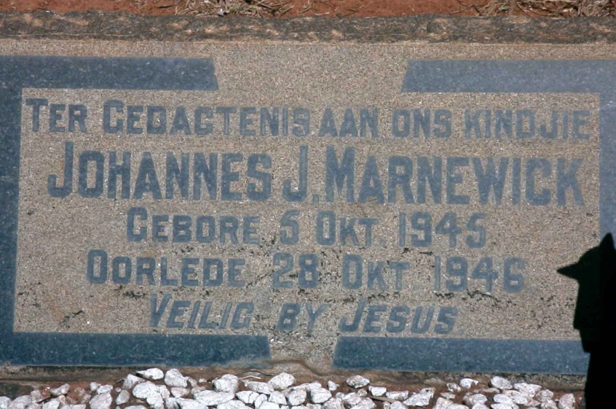 MARNEWICK Johannes J. 1945-1946