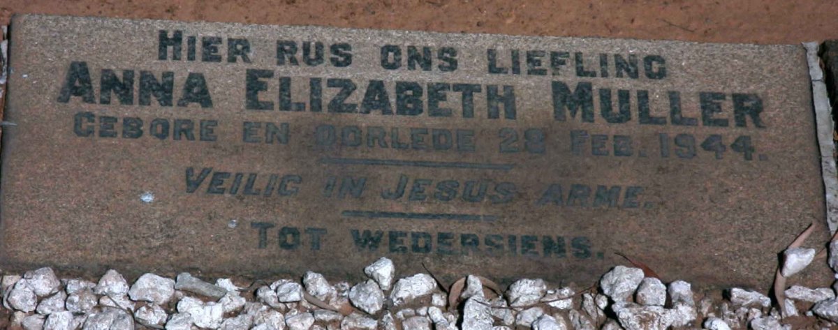 MULLER Anna Elizabeth 1944-1944