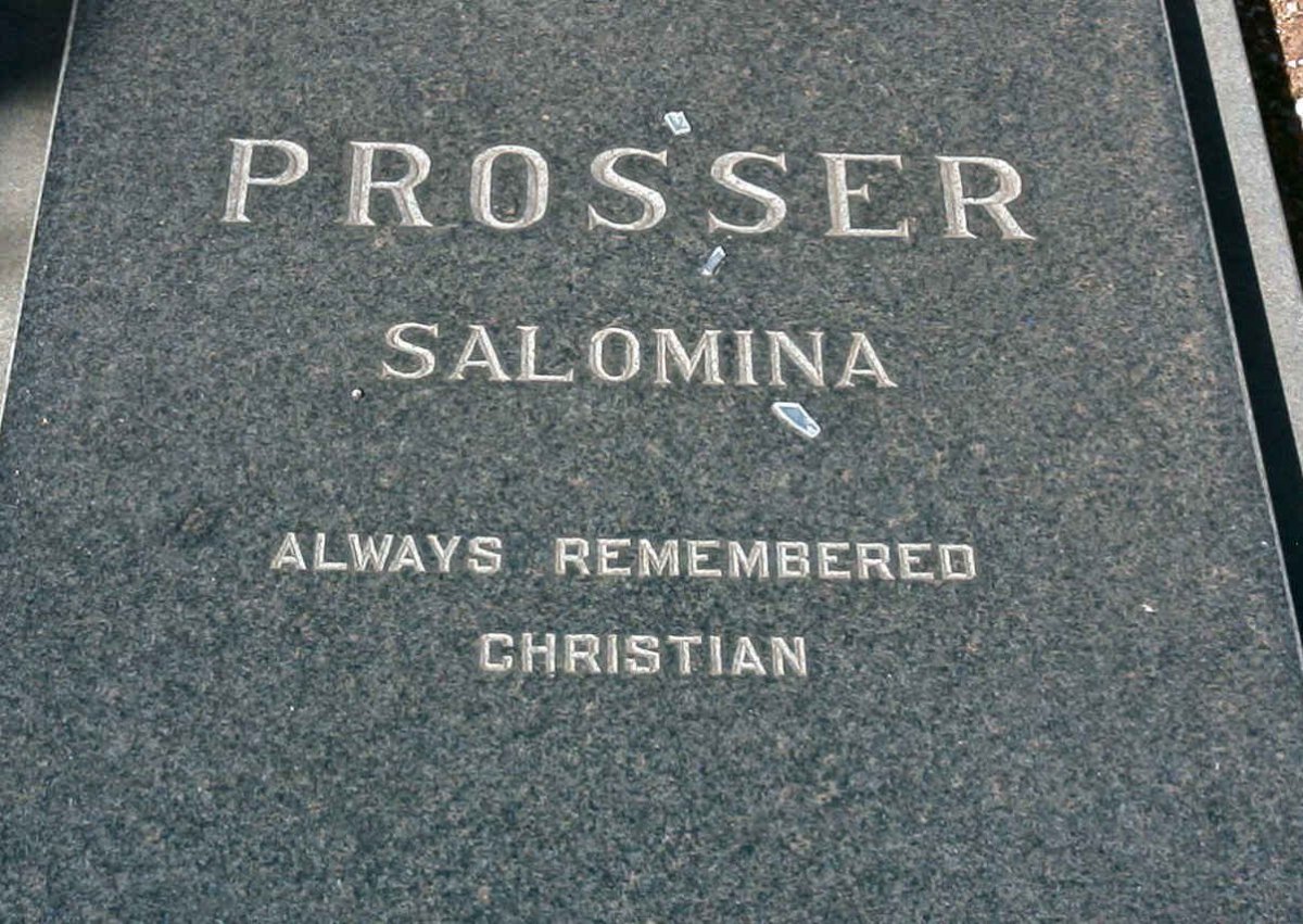 PROSSER Salomina