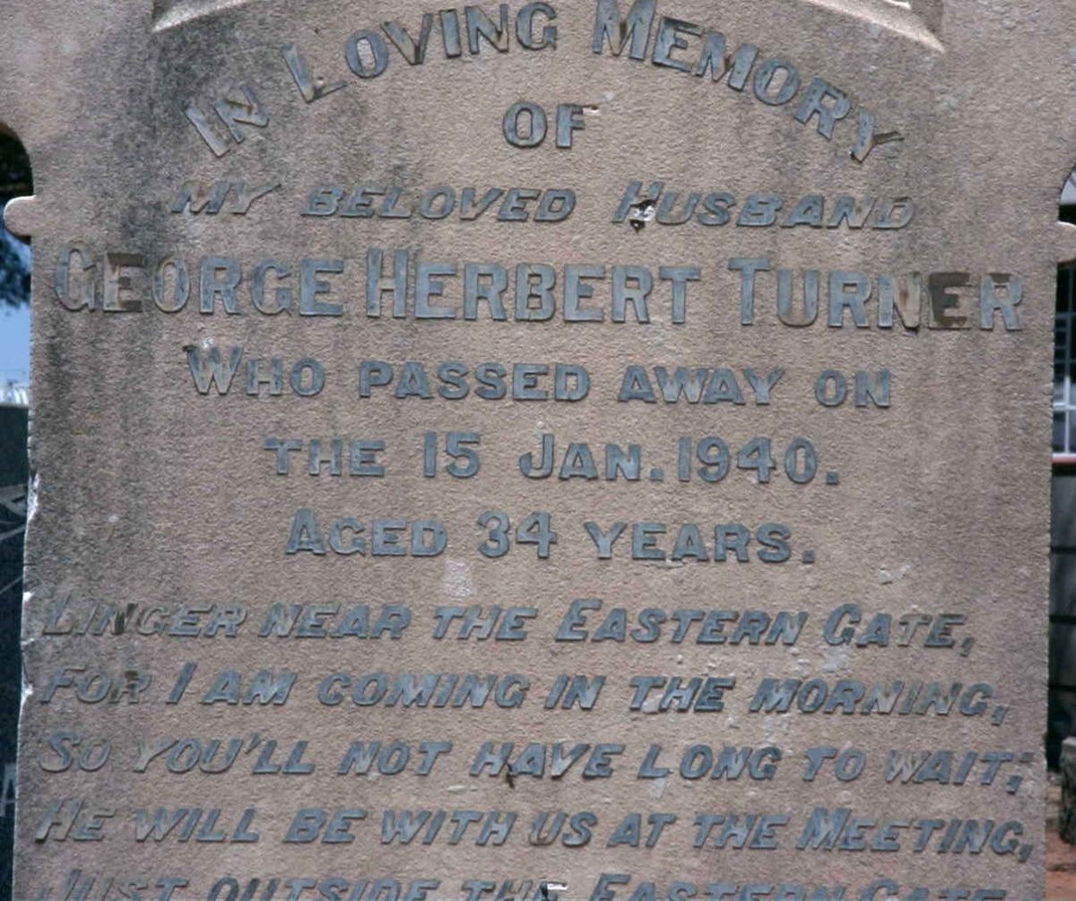 TURNER George Herbert -1940