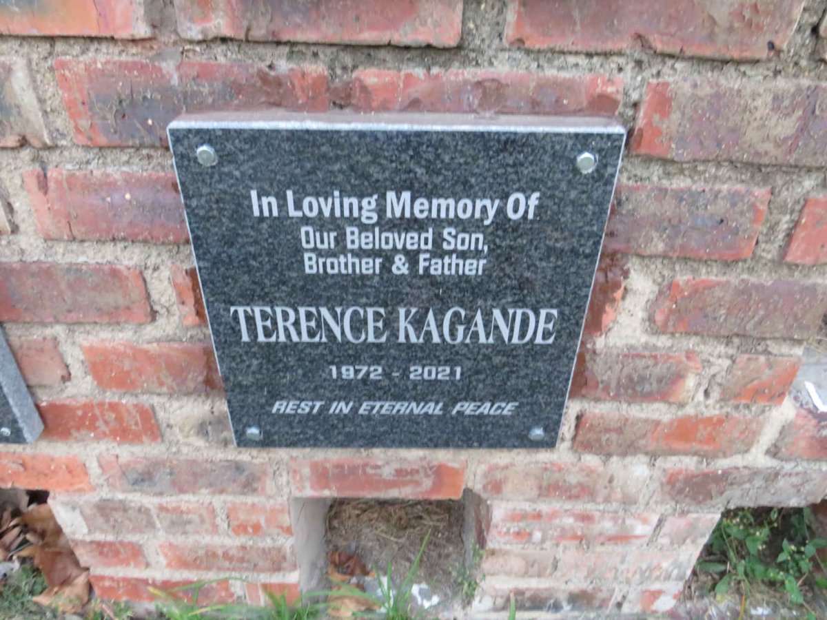 KAGANDE Terence 1972-2021