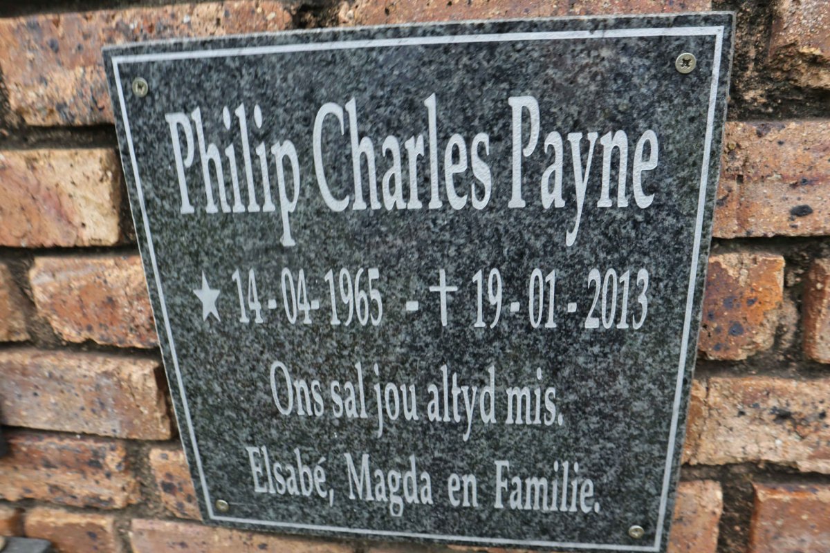 PAYNE Philip Charles 1965-2013