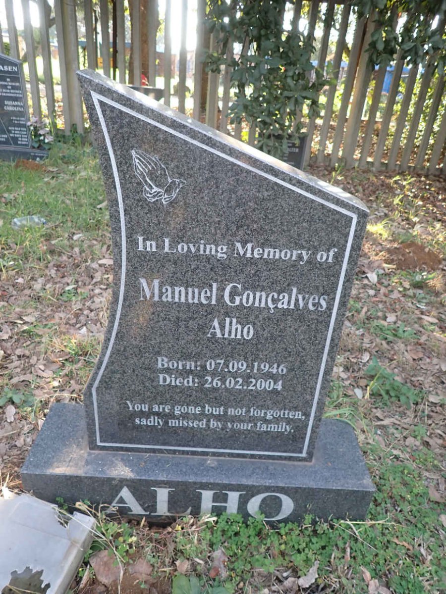 ALHO Manuel Concalves 1946-2004