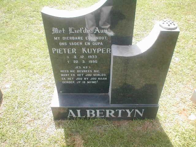 ALBERTYN Pieter Kuyper 1933-1995