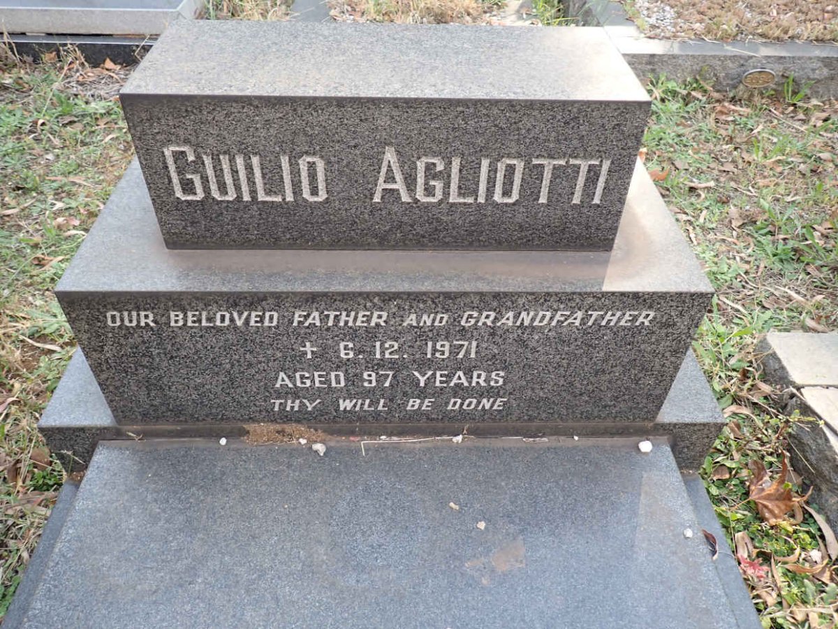 AGLIOTTI Guilio -1971