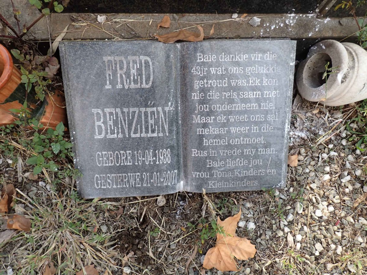 BENZIEN Fred 1938-2007