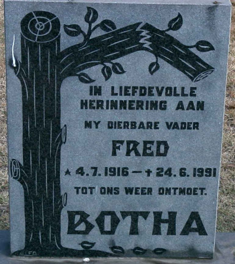 BOTHA Fred 1916-1991