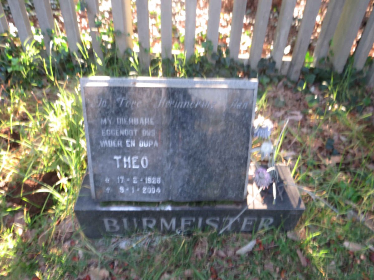 BURMEISTER Theo 1926-2004
