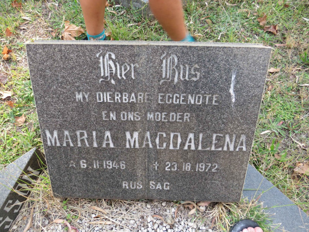 BASSON Maria Magdalena 1946-1972