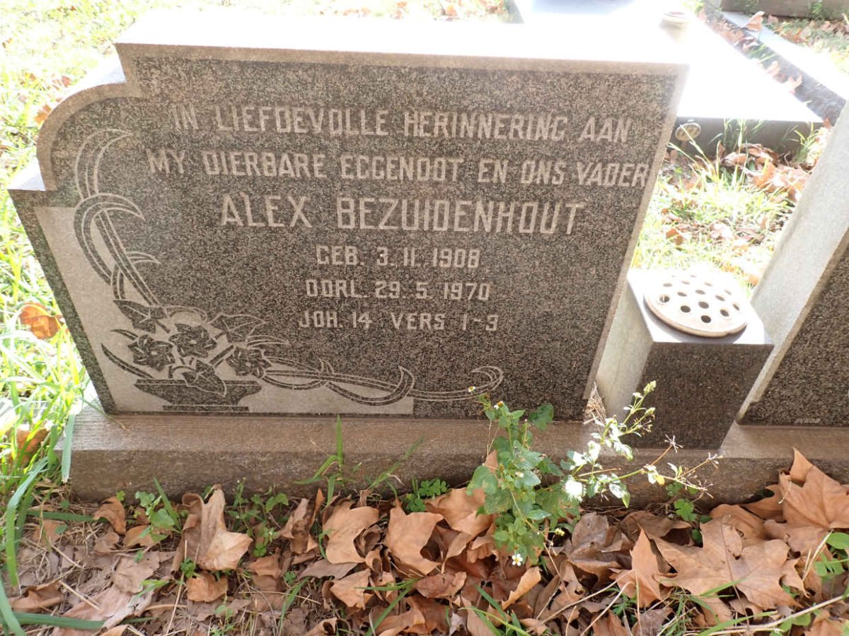 BEZUIDENHOUT Alex 1908-1970