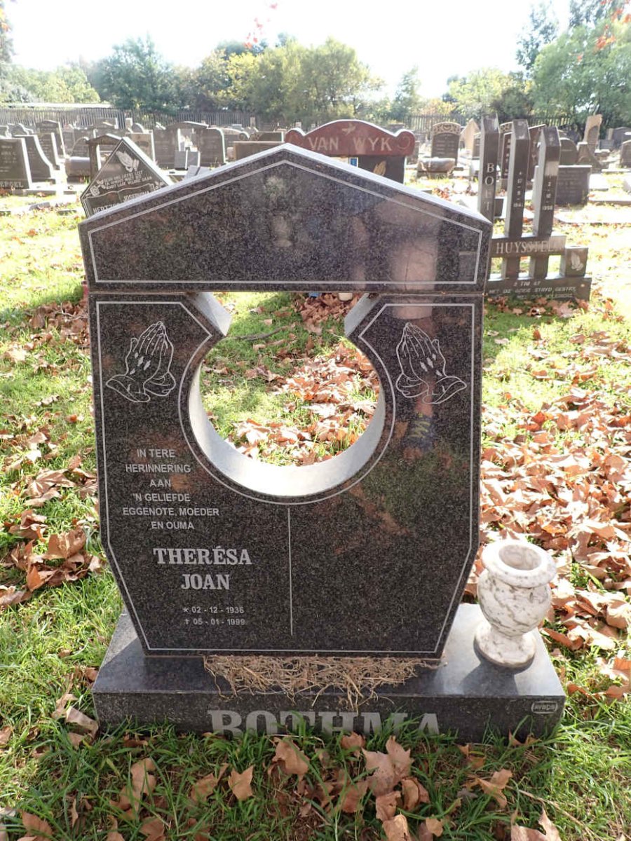 BOTHMA Theresa Joan 1936-1999