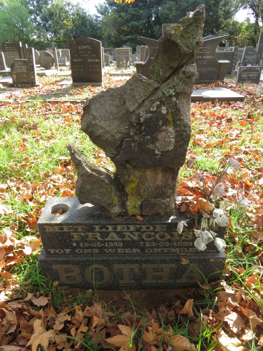 BOTHA Francois 1959-1999